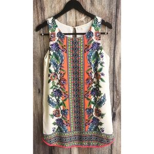 Magnolia South Boutique Lines Dress Colorful Small